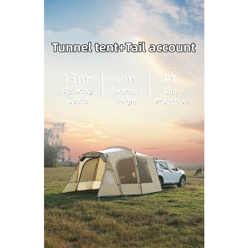 Outdoor Camping Car Tail Tent - Fabryka Namiotów: Personalizowane, Wodoodporne Namioty Samochodowe