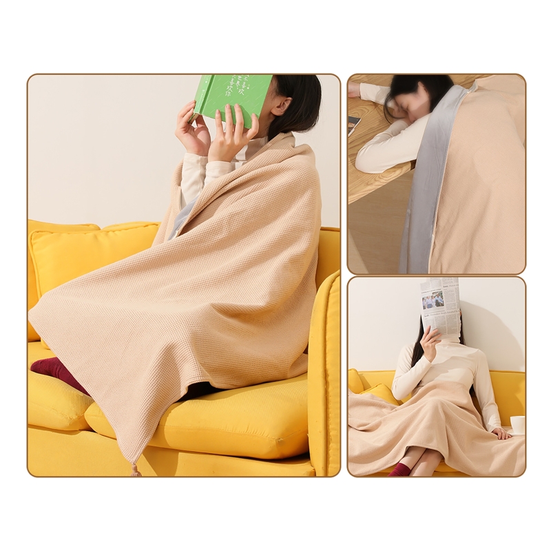 Outdoor Camping Heated Blanket - Koc elektryczny zasilany przez USB, miękki