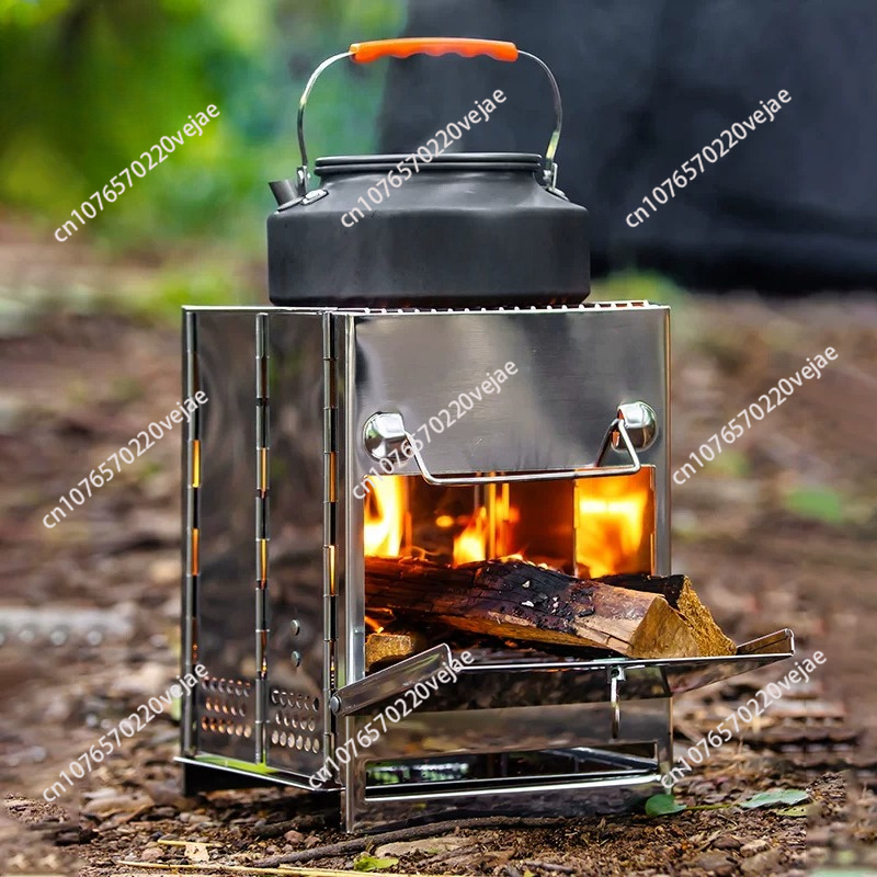 Outdoor Camping Gear - Nowoczesne piecyki na drewno, przenośne, idealne