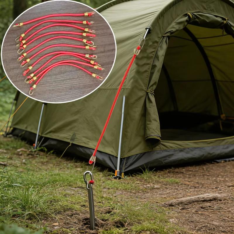 Outdoor Camping Store - 10 sztuk lin do mocowania namiotów