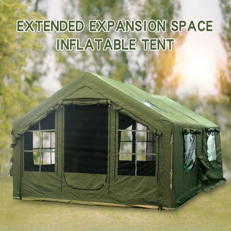 Outdoor Camping And Glamping - Namiot kempingowy dmuchany na zewnątrz, przenośny,