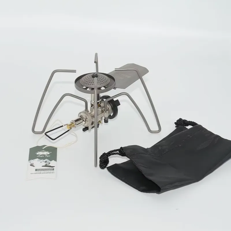 Outdoor Camping Burner - Przenośna Składana Tytanowa Kuchenka Kempingowa 2900W