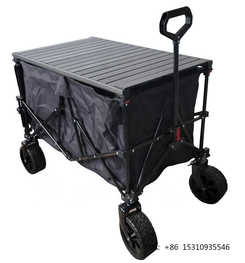 Camp Table Folding - Hurtowy składany wózek ODM z regulowanym