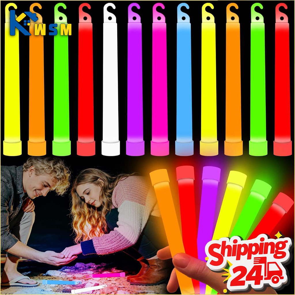 Glow Sticks Survival - 10-50 sztuk świecących pałeczek, jasne, trwałe,