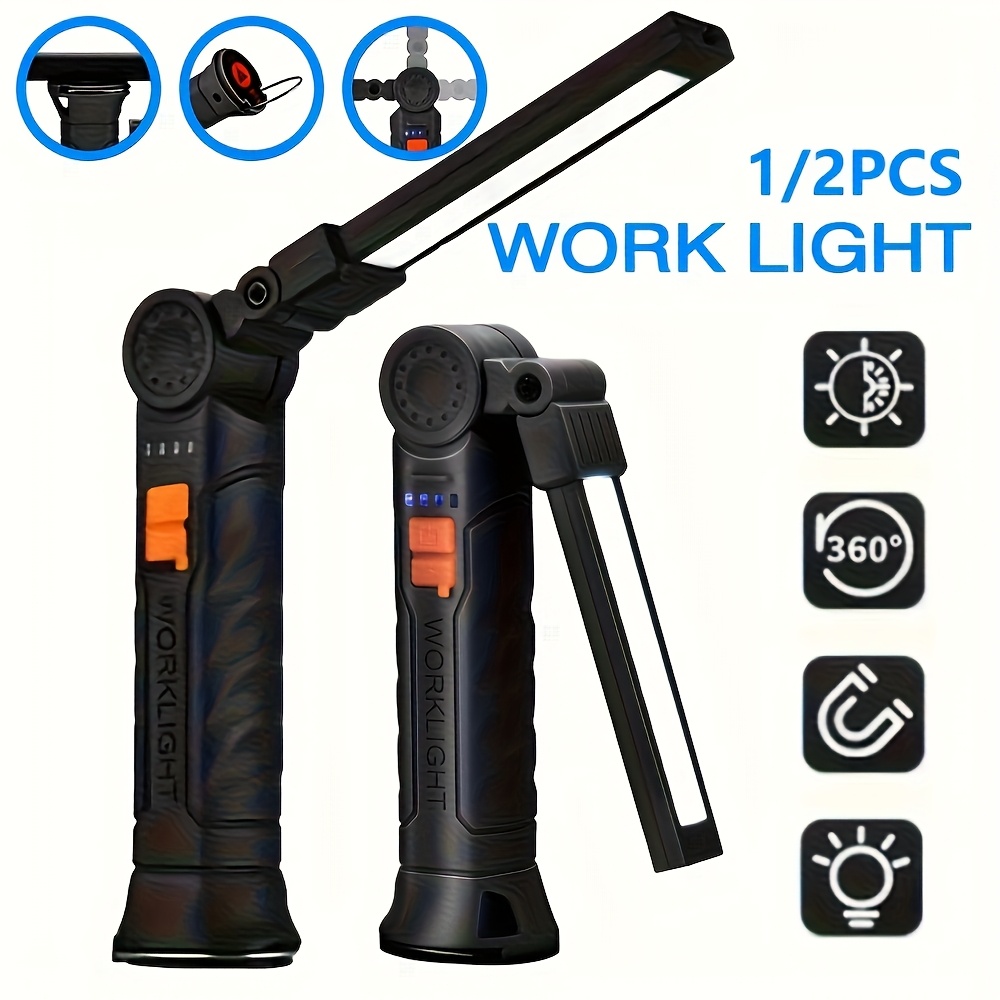 Battery Outdoor Camping - Przenośna latarka LED COB, ładowalna lampa