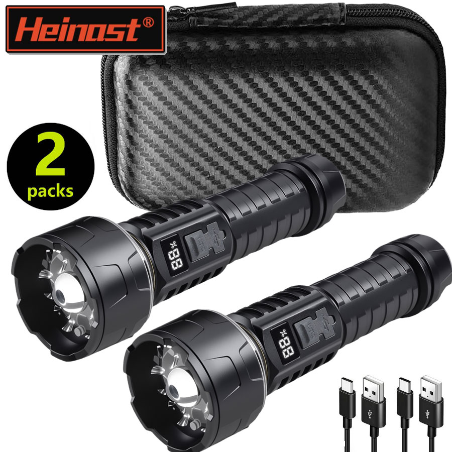 Battery Outdoor Camping - 1/2 SZT./Zestaw Mocne Latarki LED Awaryjne