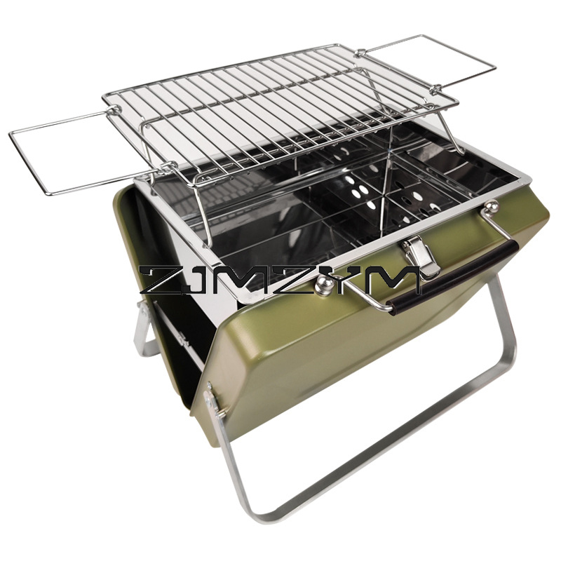 Outdoor Camping Sink - Składany grill do barbecue z regulowaną