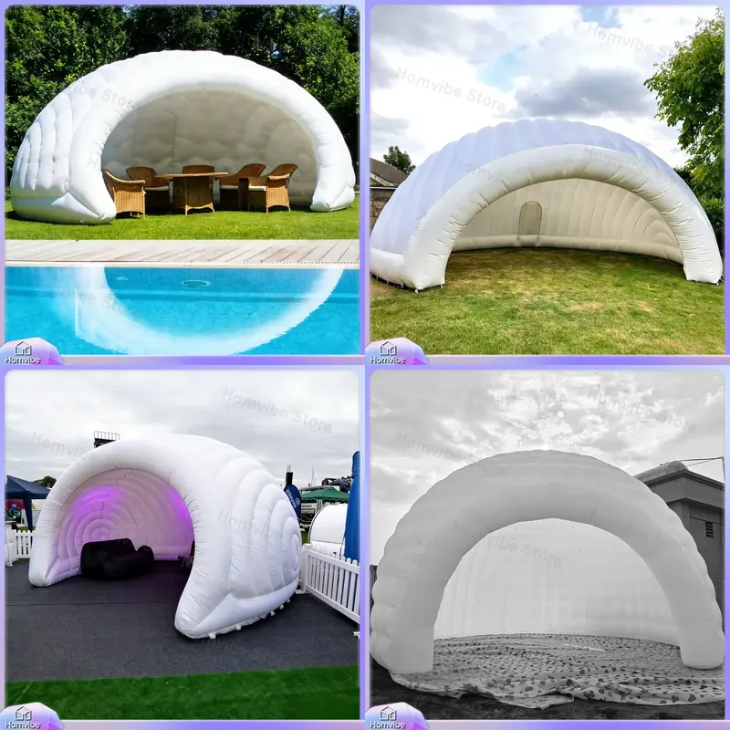 Outdoor Camping Exhibition - Lekki, nadmuchiwany namiot kopułowy, przenośny, z