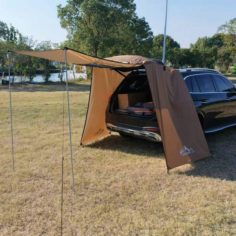 Outdoor Camping Car Tail Tent - Wodoodporny namiot przedłużający tylną klapę SUV-a,