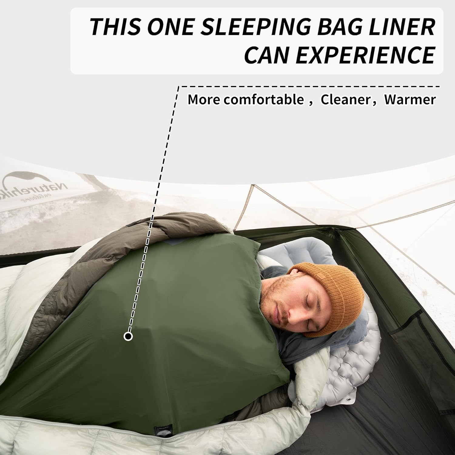 Naturehike Wkładka do Śpiwora  – Ultralight Ground Sheet recenzja i cena