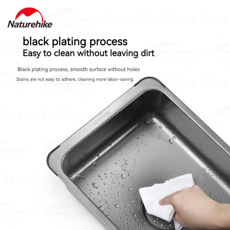 Naturehike Zlewozmywak ze Stal – Outdoor Camping Sink recenzja i cena