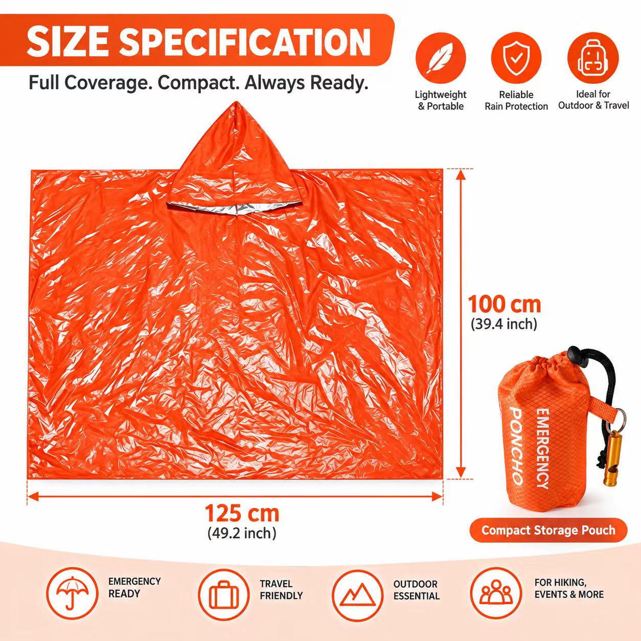1 sztuka – lekki, wodoodporny  – Outdoor Camping Gear recenzja i cena