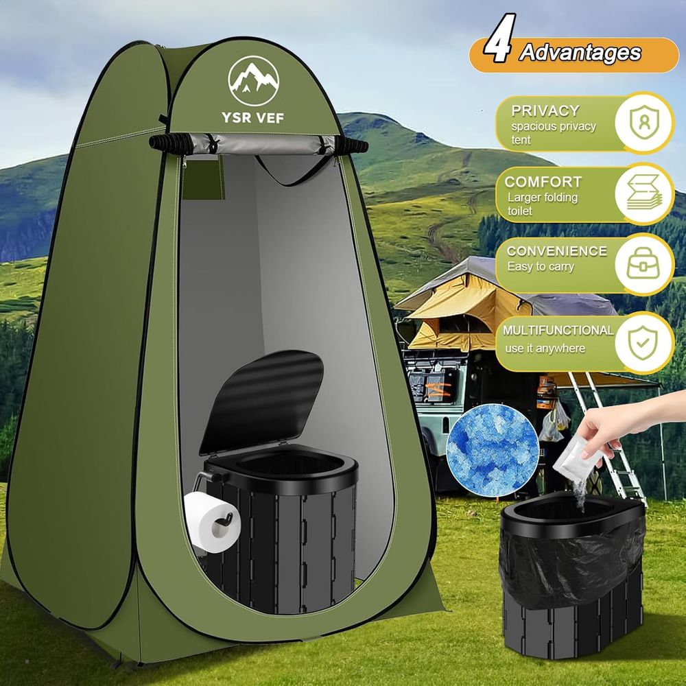 Przenośny Zestaw Toaletowy, To – Outdoor Camping Kit recenzja i cena