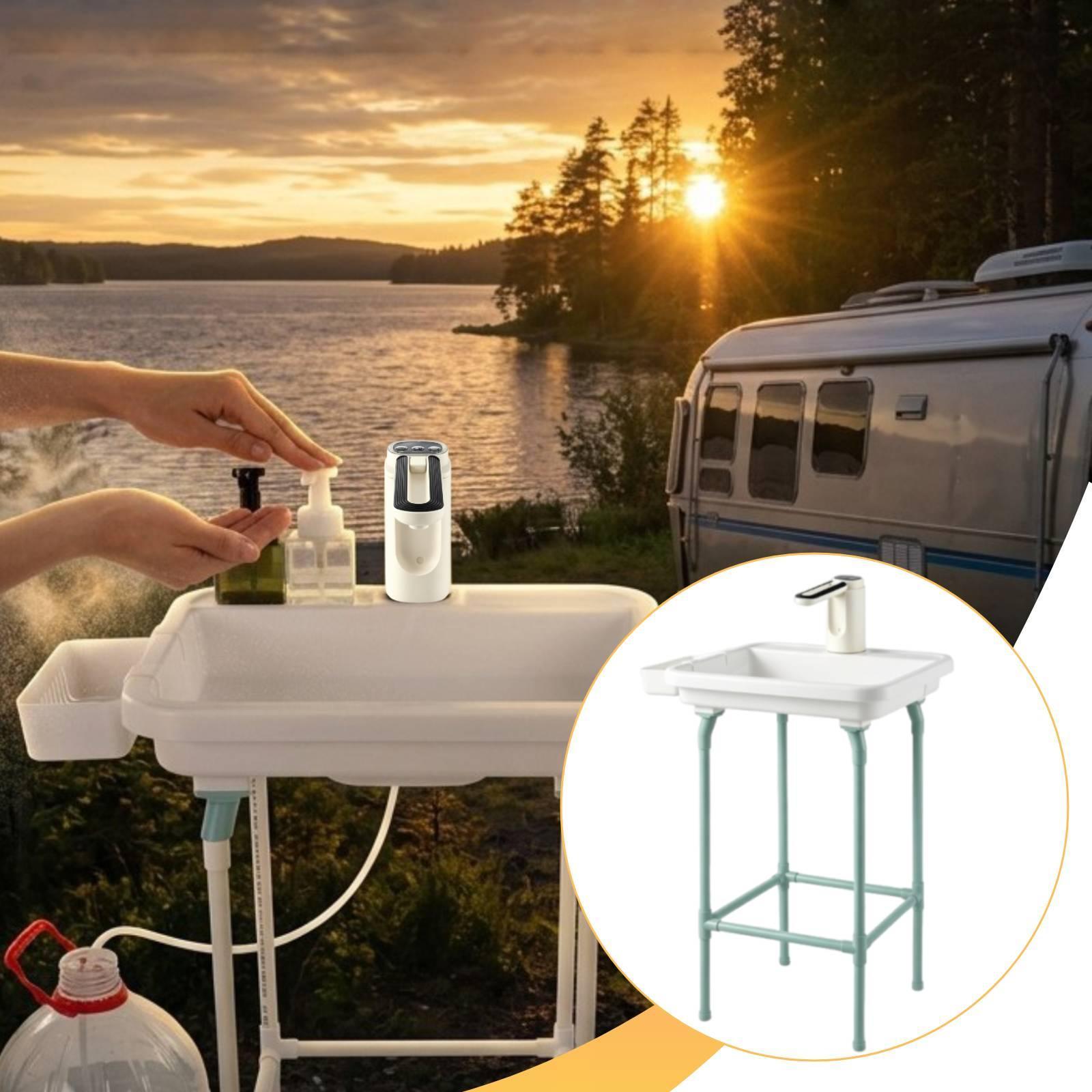Przenośny zlew zewnętrzny do k – Outdoor Camping Sink recenzja i cena