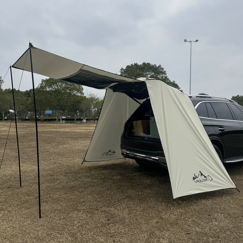 Przenośny namiot do przedłużen – Outdoor Camping Car Tail Tent recenzja i cena