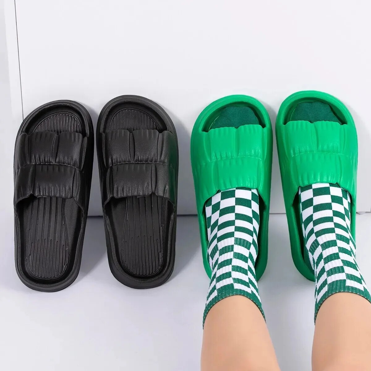 Damskie kapcie z miękką podesz – Outdoor Camping Slippers recenzja i cena