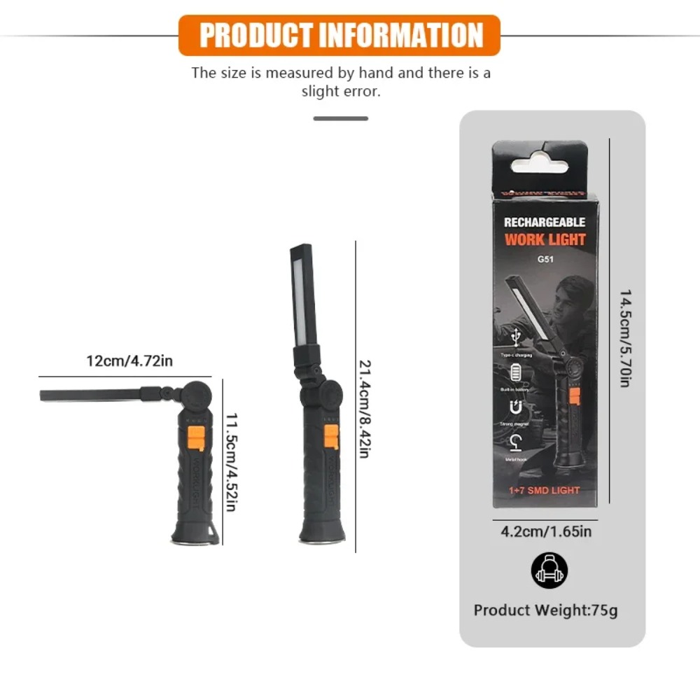 Przenośna latarka LED COB łado – Battery Outdoor Camping recenzja i cena