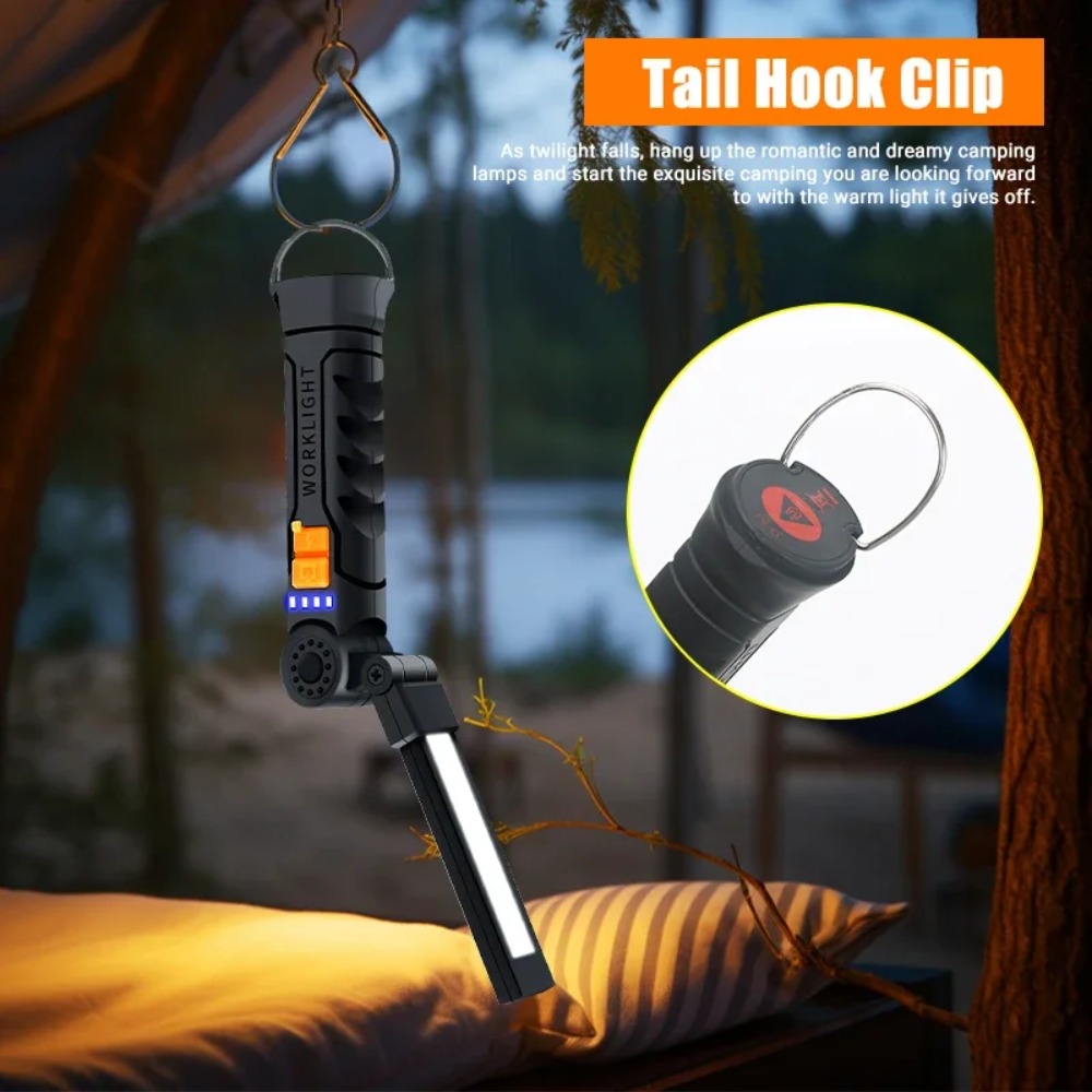 Przenośna latarka LED COB łado – Battery Outdoor Camping recenzja i cena