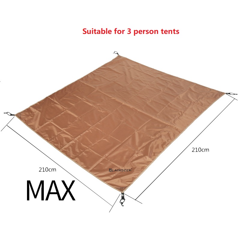 Mata pod namiot BLACKDEER, odp – Ultralight Ground Sheet recenzja i cena