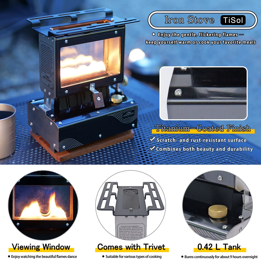Soomloom – przenośna, stylowa  – Outdoor Camping Burner recenzja i cena
