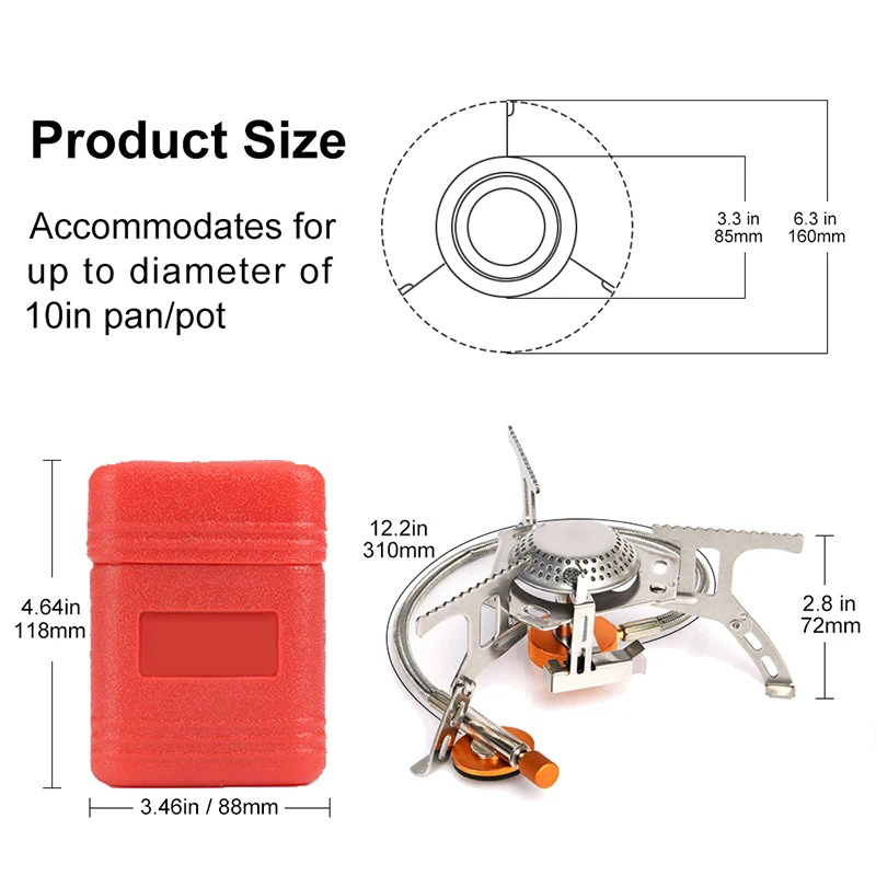Kempingowa kuchenka gazowa Prz – Outdoor Camping Sink recenzja i cena