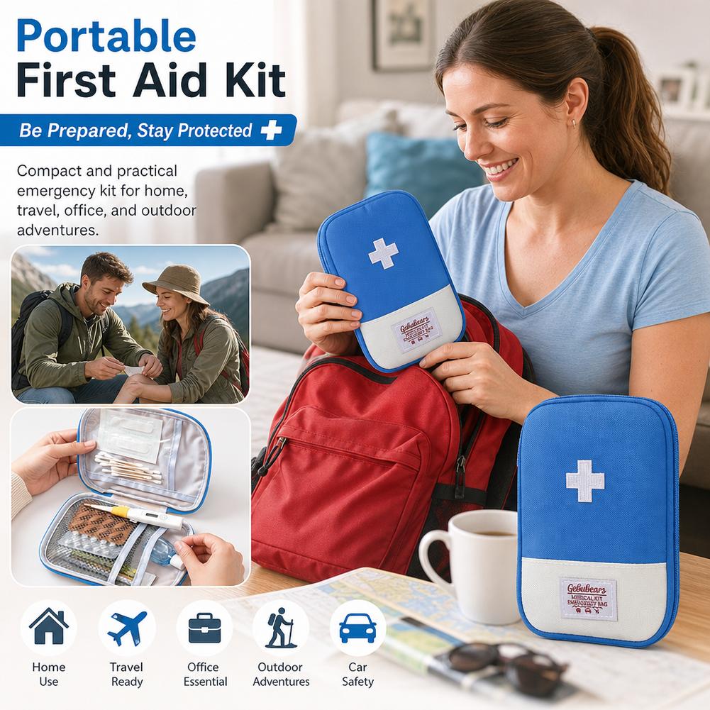 Duża, przenośna torba na aptec – Outdoor Camping Kit recenzja i cena