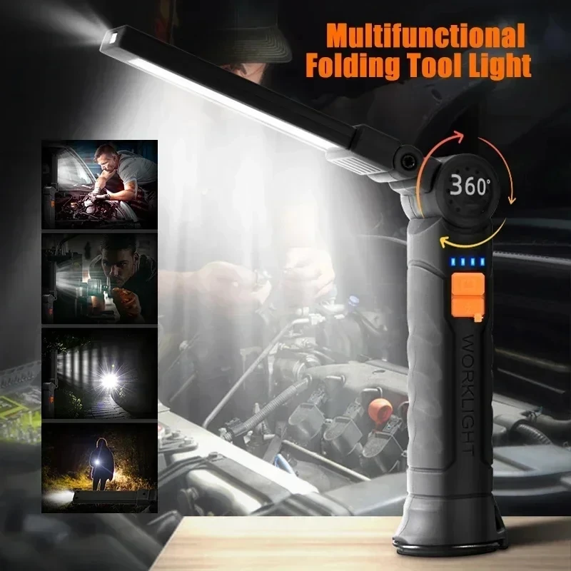 Przenośna latarka LED COB, ład – Battery Outdoor Camping recenzja i cena