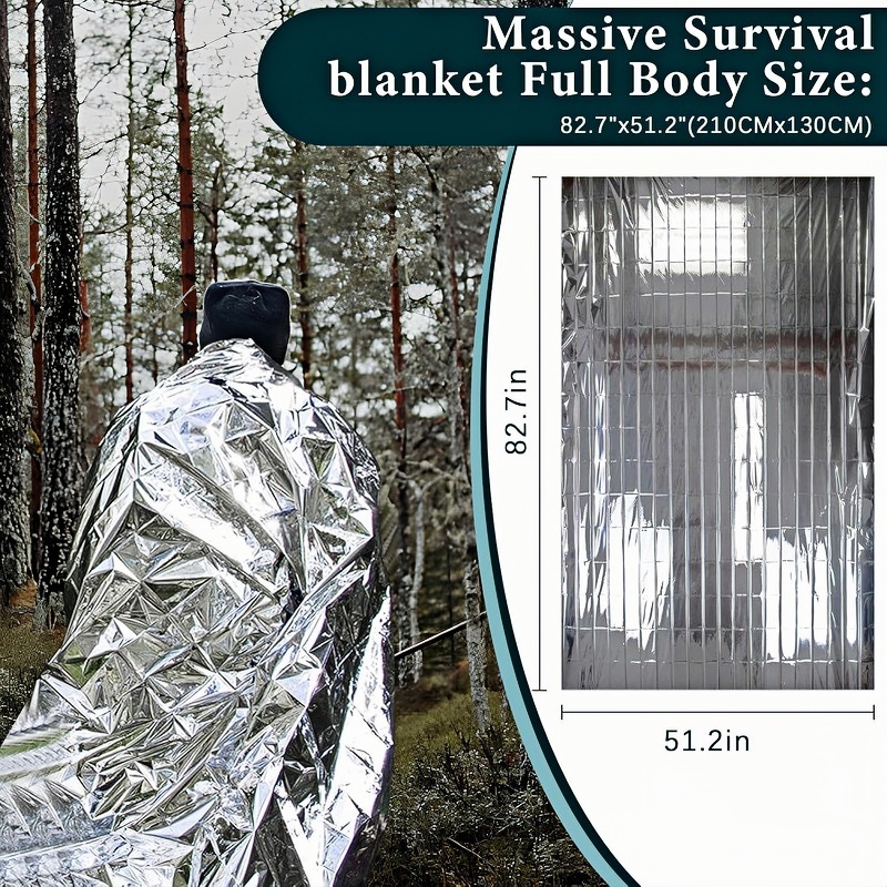 4-częściowy koc termiczny z fo – Outdoor Camping Heated Blanket recenzja i cena