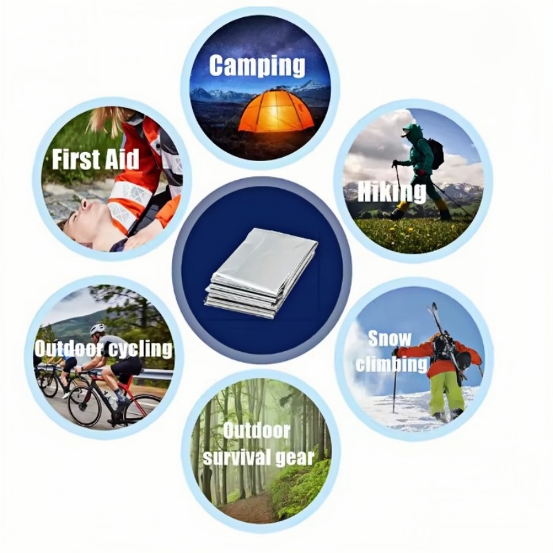 4-częściowy koc termiczny z fo – Outdoor Camping Heated Blanket recenzja i cena