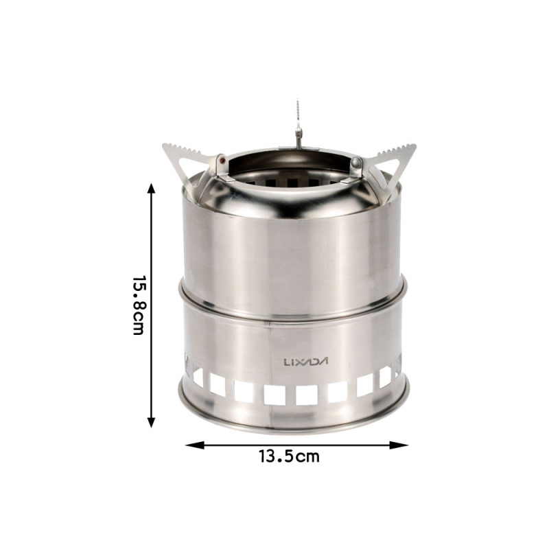 Lixada Piec na drewno ze stali – Outdoor Camping Sink recenzja i cena