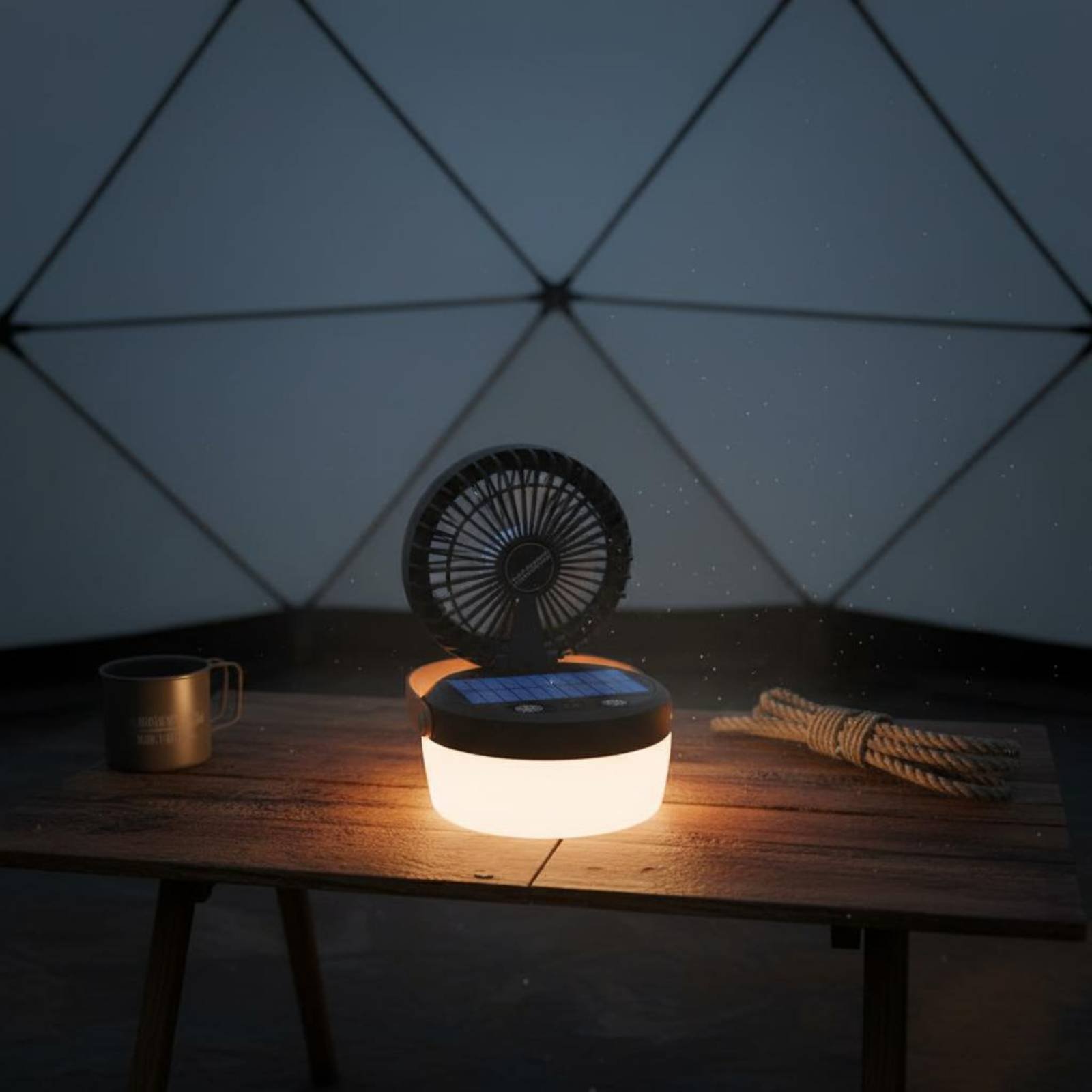 Solarna lampa kempingowa z wen – Outdoor Camping Gear recenzja i cena