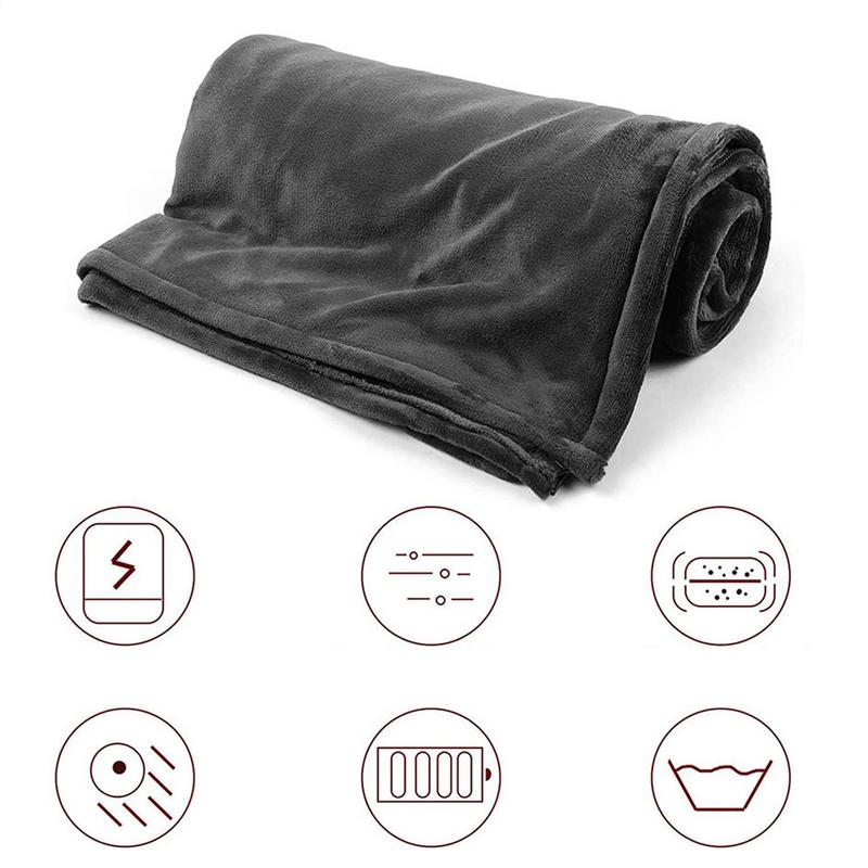 Podgrzewany szal Owijki Ogrzew – Outdoor Camping Heated Blanket recenzja i cena