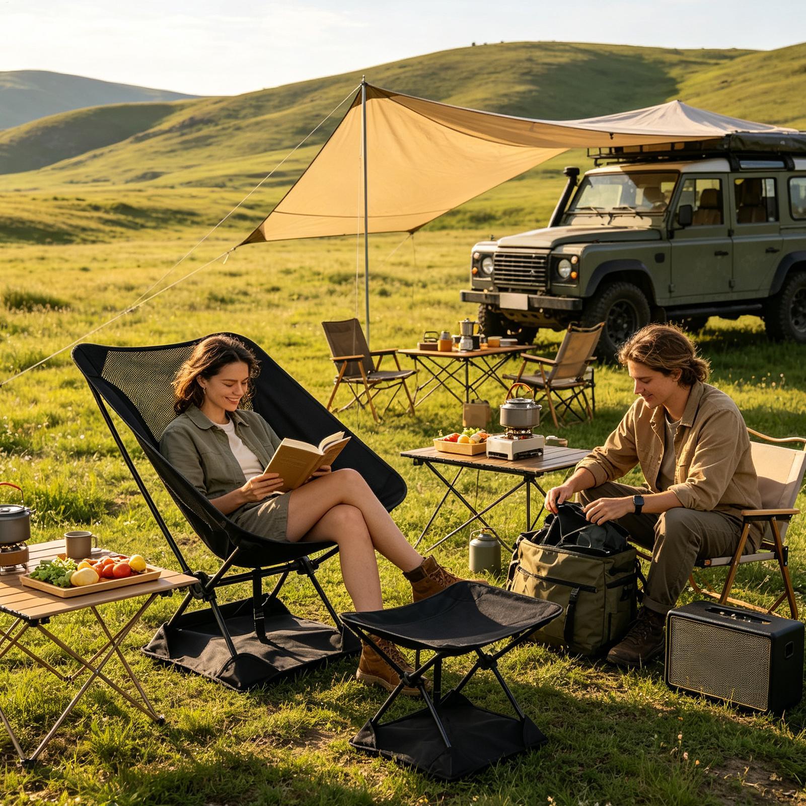 Podkładka pod krzesła kempingo – Outdoor Camping Sink recenzja i cena