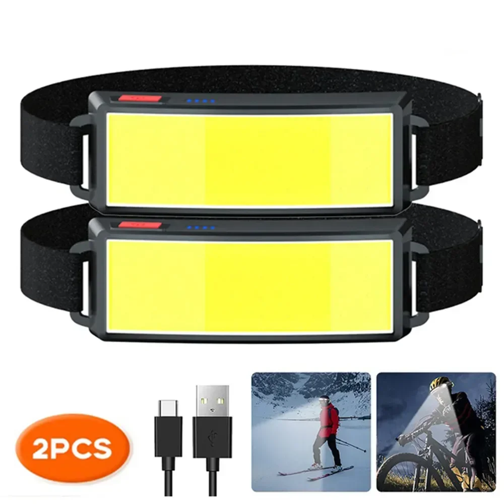 Przenośna latarka czołowa LED  – Battery Outdoor Camping recenzja i cena