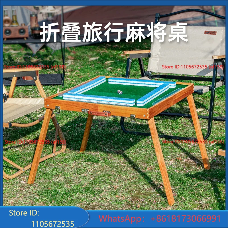 Przenośny, solidny stół do mah – Camp Table Folding recenzja i cena