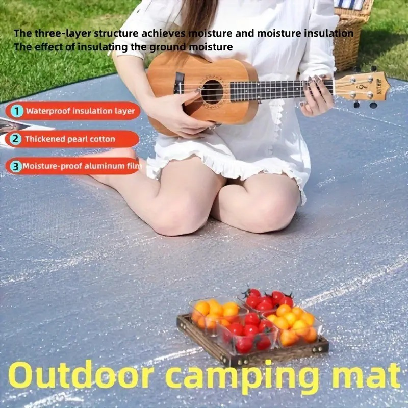 Mata Kempingowa Piankowa Folia – Outdoor Camping Heated Blanket recenzja i cena