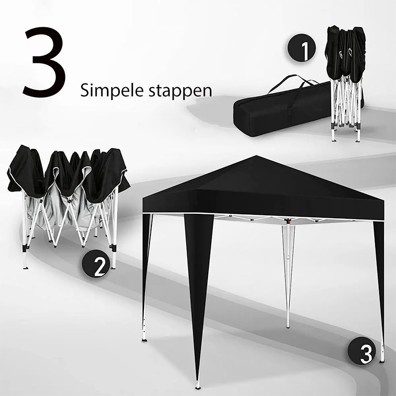 Namiot składany typu pop-up 3x – Outdoor Camping Exhibition recenzja i cena