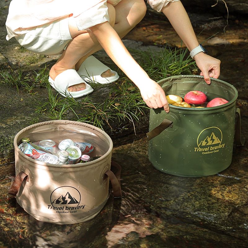 Składane wiadro samochodowe, w – Outdoor Camping Sink recenzja i cena