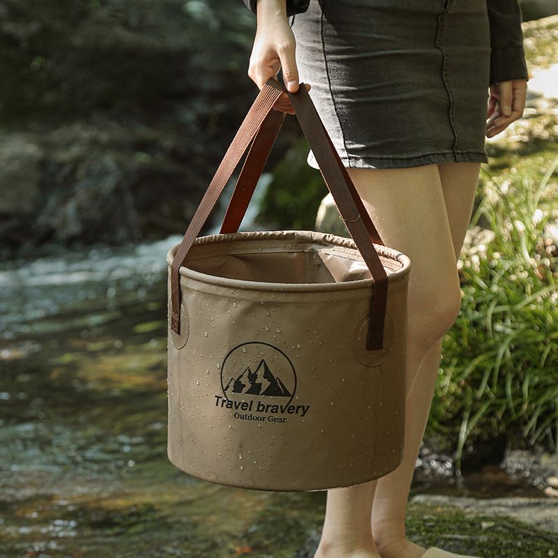 Składane wiadro samochodowe, w – Outdoor Camping Sink recenzja i cena