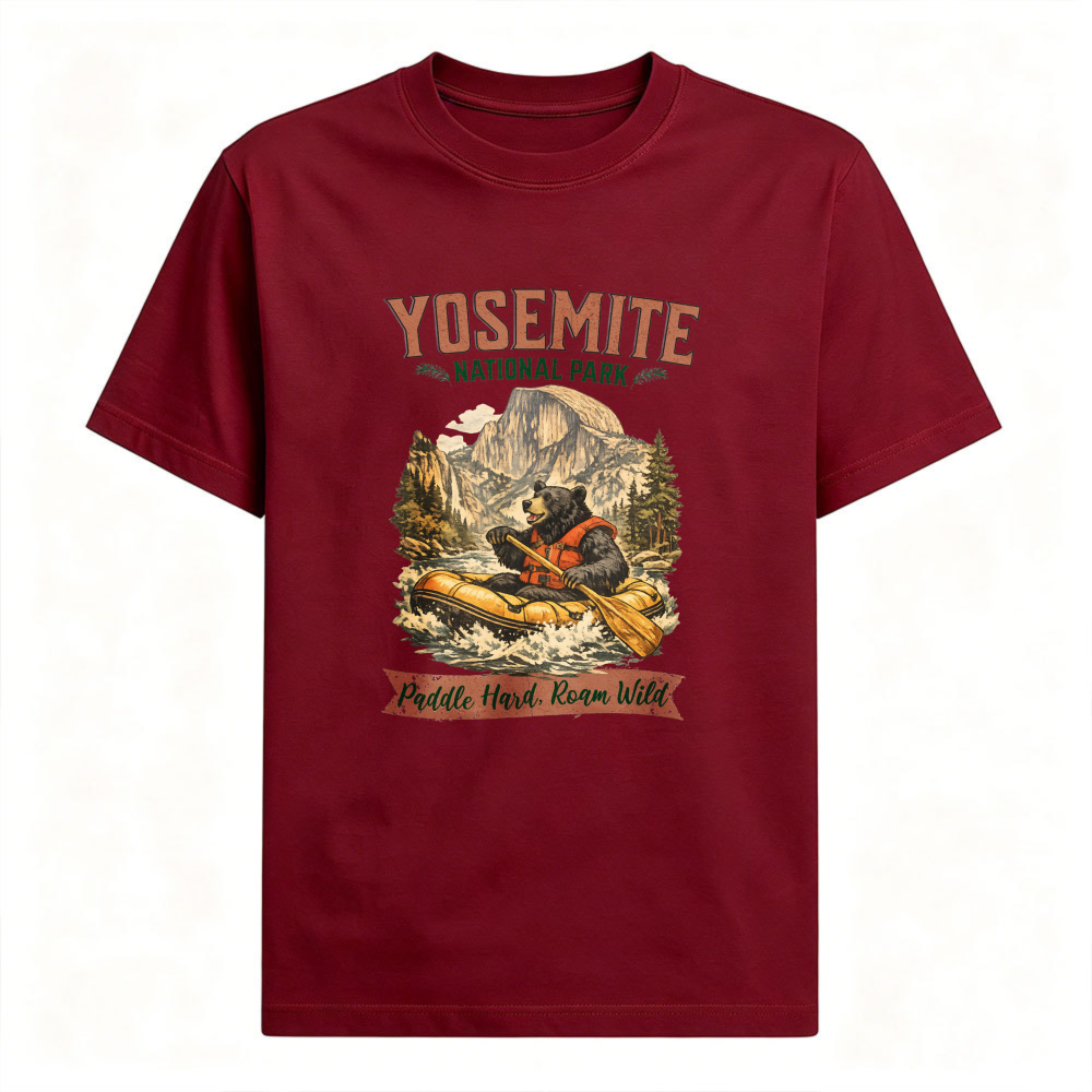 Koszulka Unisex z Graficznym N – Outdoor Camping Yosemite recenzja i cena