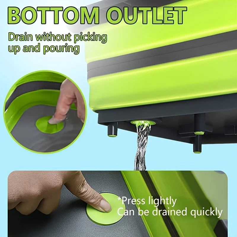 Przenośna składana miska na wo – Outdoor Camping Sink recenzja i cena