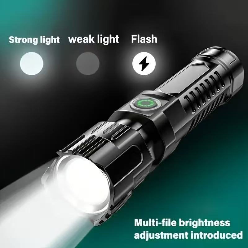 Nowa latarka LED o dużej mocy, – Battery Outdoor Camping recenzja i cena