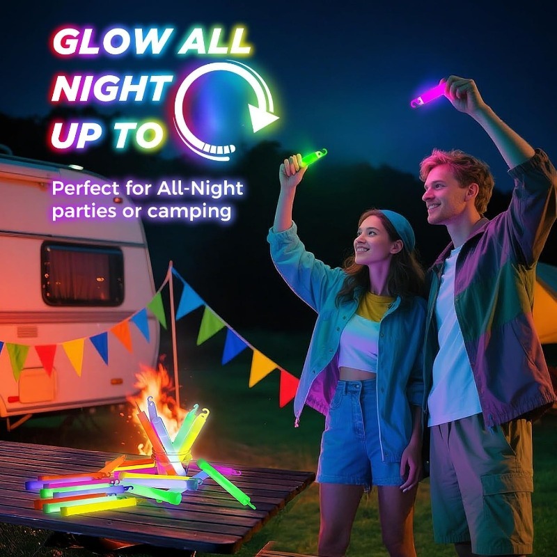10-50 sztuk świecących pałecze – Glow Sticks Survival recenzja i cena