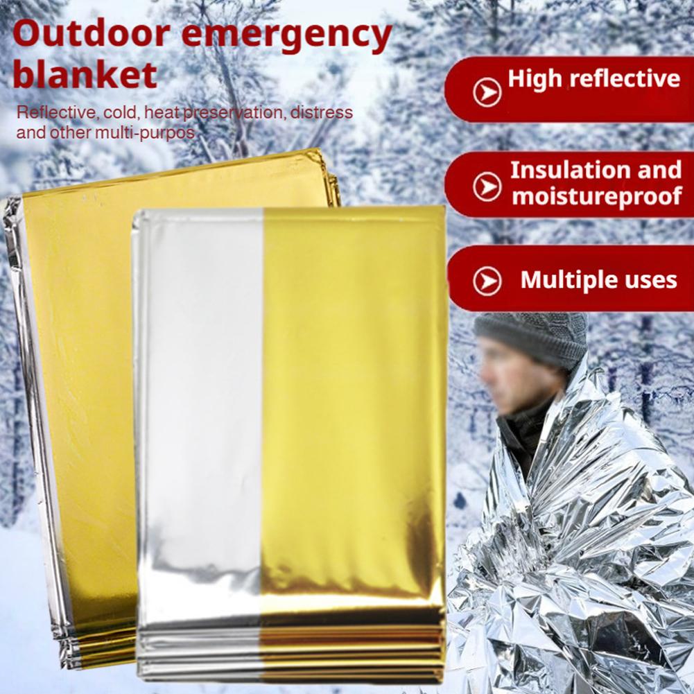 Zestaw ratunkowy na hypotermię – Outdoor Camping Heated Blanket recenzja i cena