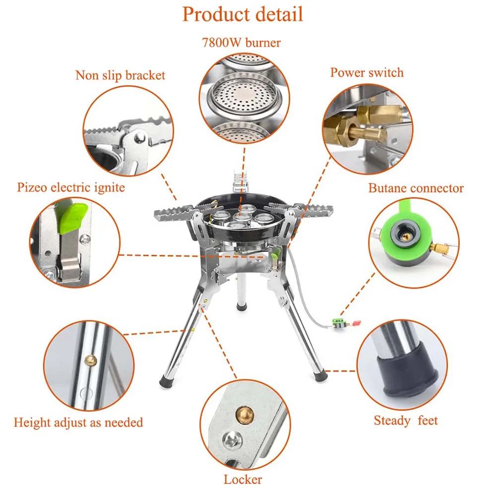 Zewnętrzny kuchenka gazowa Bul – Outdoor Camping Burner recenzja i cena