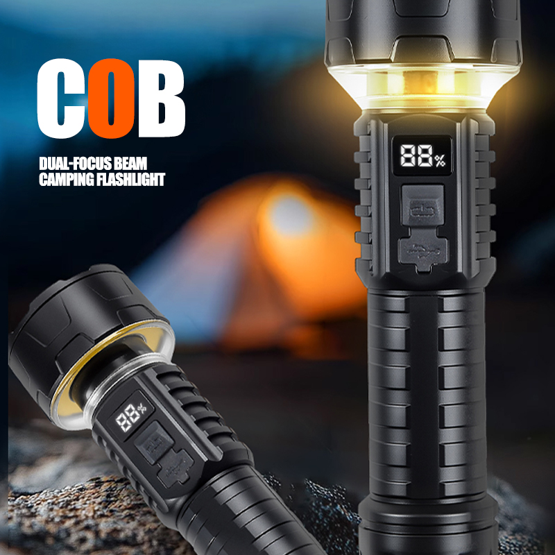 1/2 SZT./Zestaw Mocne Latarki  – Battery Outdoor Camping recenzja i cena