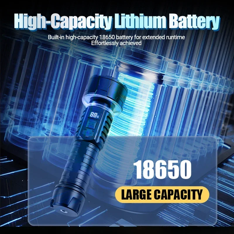 1/2 SZT./Zestaw Mocne Latarki  – Battery Outdoor Camping recenzja i cena